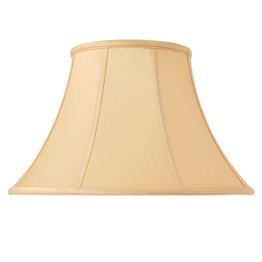 Zara Fabric 16 Inch Shade In Honey Silk And Gloss White