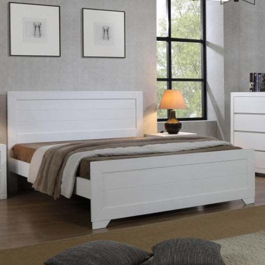 Zircon Wooden 4 Foot Bed In White